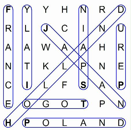 Printable Word Search