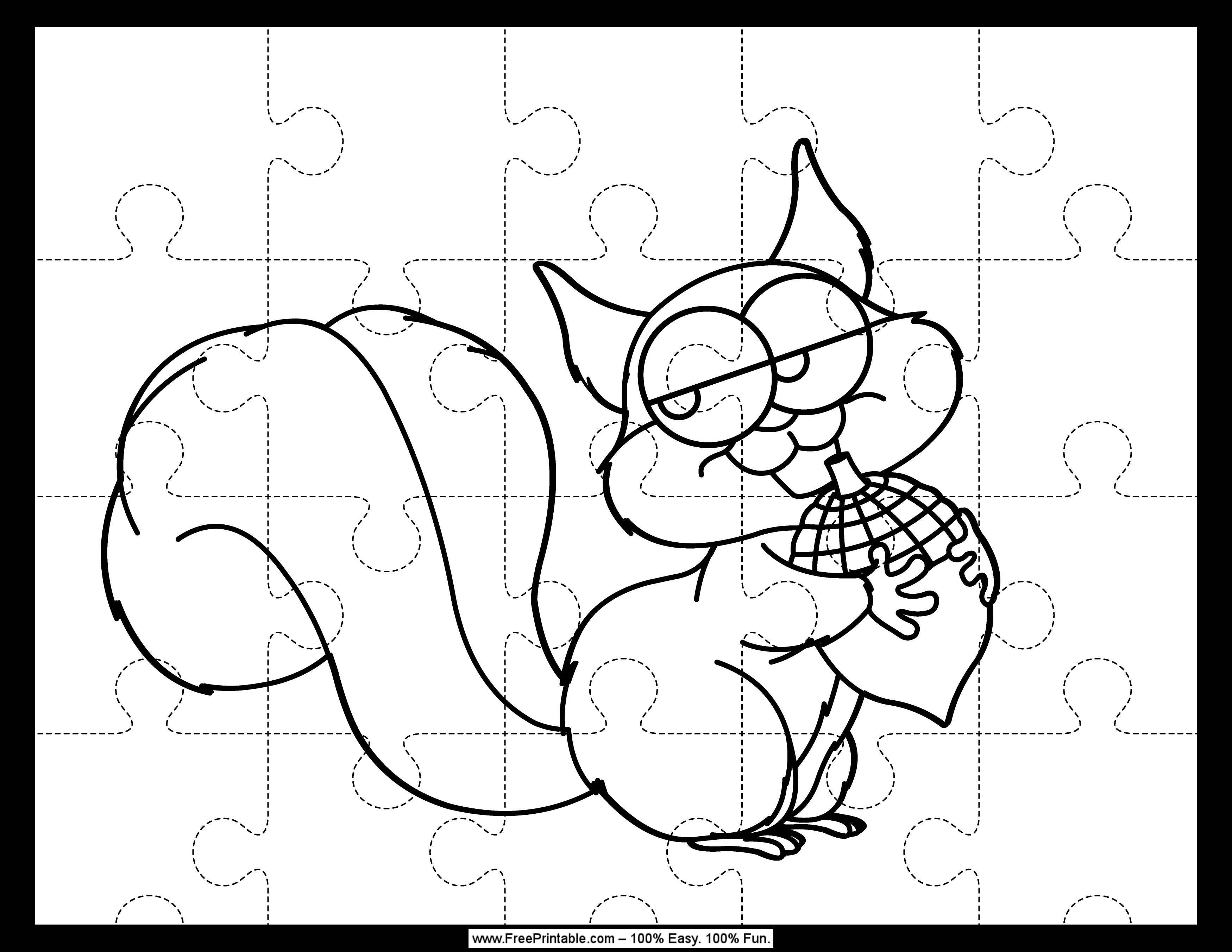 squirrel puzzle
