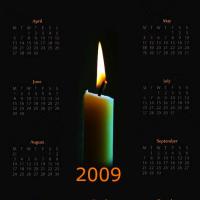 2009 Candle Light Calendar