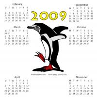 2009 Penguin Calendar