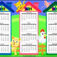 2011 Animal House Calendar