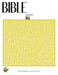 Bible Maze Expert