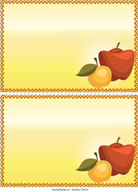 Apple Recipe Cards