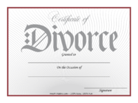 divorce