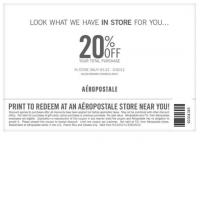 Aeropostale 20% Off Total Purchase