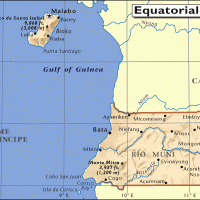 Africa- Equatorial Guinea General Reference Map