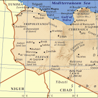 Africa- Libya General Reference Map