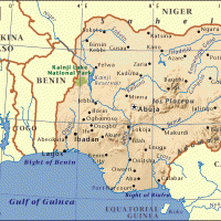 Africa- Nigeria General Referene Map