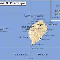 Africa- Saotome General Reference Map