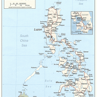 Asia- Philippines Political Map