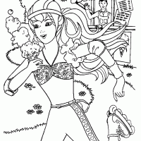Barbie in Roller Blades