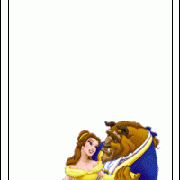 Beauty and The Beast Disney Bookmark