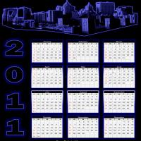 Blue City 2011 Calendar