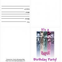 Bratz Invitation