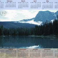 Canadian Rockies 2009 Calendar