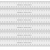 Easy Online Crossword on Printable Centimeter Millimeter Ruler   Freeprintable Com