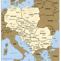 Map Of Europe Austria Hungary