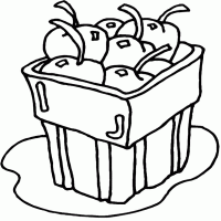 Cherries in a Fruit Crate
