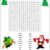 Free Printable on Printable Christmas Word Search   Freeprintable Com