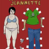 Chubby Jeannette Paper Doll