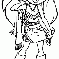 Bratz- Cloe in Cheer Leader Attire