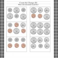 Counting Coins Worksheets