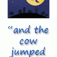 Cow Jumping Over Moon Bookmark