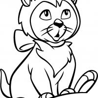 Beauty   Beast Coloring Pages on Dinah Of Beauty And The Beast Jpg