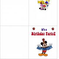 Disney Birthday Party Invitation