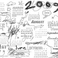 Doodles 2009 Calendar