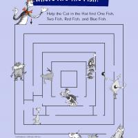 Dr. Seuss "Where Are the Fish" Maze
