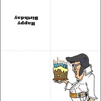 Elvis Birthday Cards