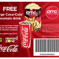  Theatres on Free Large Coke When You Buy A Large Popcorn At Amc Theatres Jpg