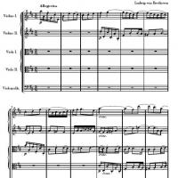 Fuge Opus 137 By Beethoven