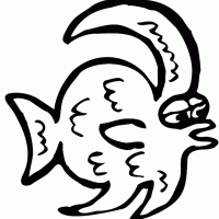 Funny Coloring Pages on Printable Funny Fish   Freeprintable Com