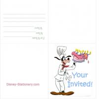 Goofy Invitation