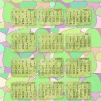 Green Leaves 2009 Calendar