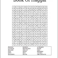 Haggai Word Search