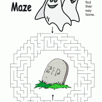 Help the Ghost Brothers Maze