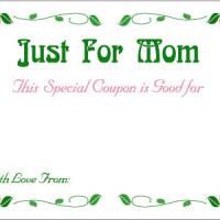 Just For Mom Coupon