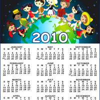 Kids of the World Pocket Calendar