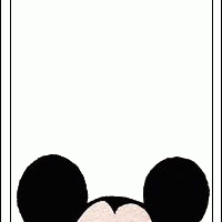 Mickey Mouse Bookmark 4