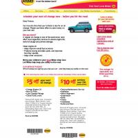 Midas $5 Off on Oil Change or $10 Off on Purchases of $50 and Up