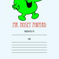 Mr. Nosey Award