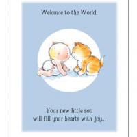 New Son With Kitten