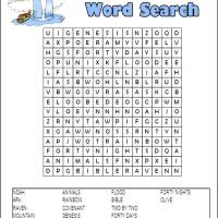 Noah on Noah S Ark Word Search
