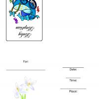 Parents Baby Baptismal Invite