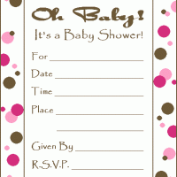   Dream House Online Free on Products And Services Relating     Free Baby Shower Invitations