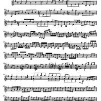 Prelude For The Violin By Baltzar
