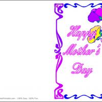 Purple Border Card
